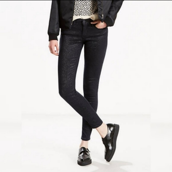 Levi's Denim - Levi’s 720 High Rise Super Skinny Black jeans 29